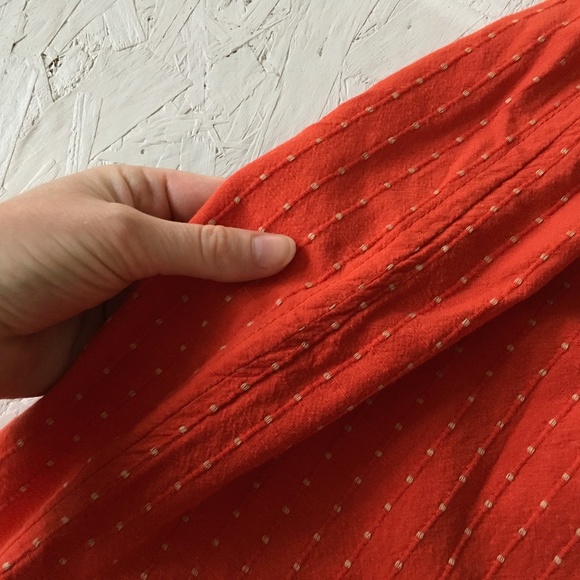 TRADED NWT Ace & Jig Ramona Skirt in Sriracha - Picture 6 of 8